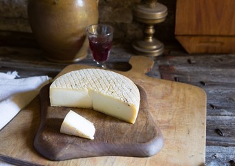 French goat cheese