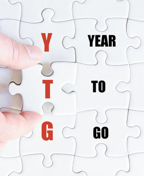 Last puzzle piece with Business Acronym YTG