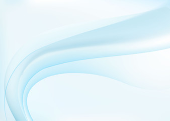 Naklejka premium Abstract blue wavy background