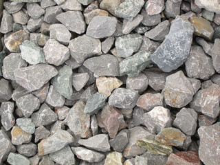 Multicolored stones