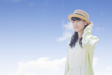 女の子のポートレート