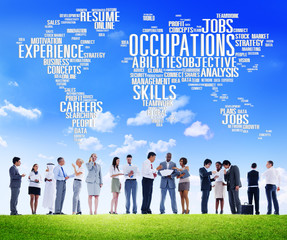 Occupation Job Careers Expertise Human Resources Concept