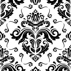 Damask Seamless Vector Pattern