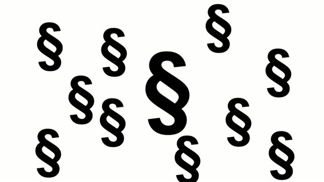 Schwebende Paragraphen