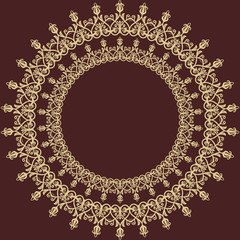 Orient Abstract Vector Pattern