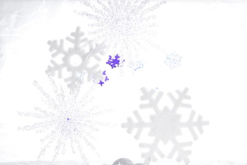 stars, frost, snow, white 