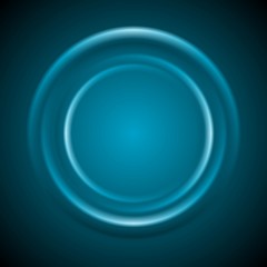 Vector background of abstract dark round shape