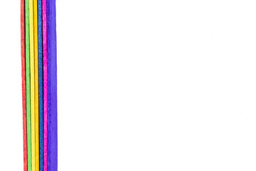 colorful of ice cream stick