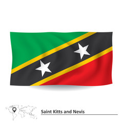 Flag of Saint Kitts and Nevis