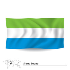 Flag of Sierra Leone