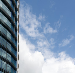 Modern Business Building and Sky