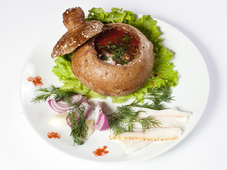 The Ukrainian borshch