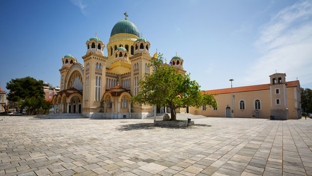 Basilica Saint Andrew of Patras is the largest church in Greece 