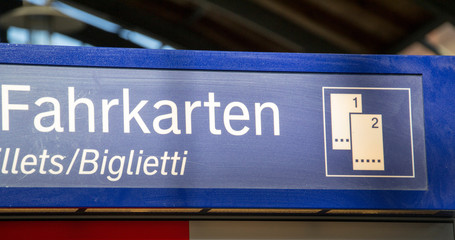 Fahrkarten kaufen