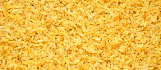 Cooked Rice Background