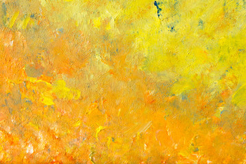 Abstract painting in impressionism style in close-up	 - obrazy, fototapety, plakaty