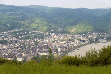 Fototapeta na wymiar Boppard am Rhein