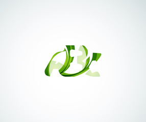 Abc company logo. Vector illustration.