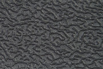 Black PVC plastic texture