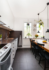 inredningsbild av ett kök