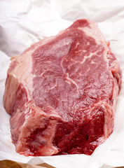 Raw Beef steak meat