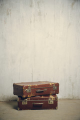 two old suitcases