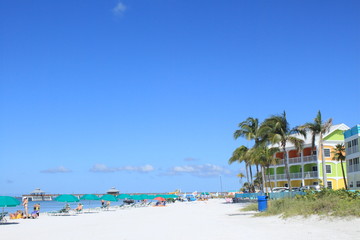 Entspanntes Strandleben in Fort Myers Beach