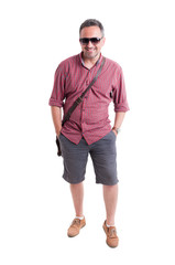 Fototapeta premium Men summer fashion concept