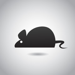 Mouse vector icon.