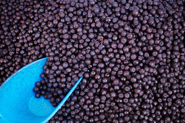 Blueberry/Full frame close up of Blueberries
