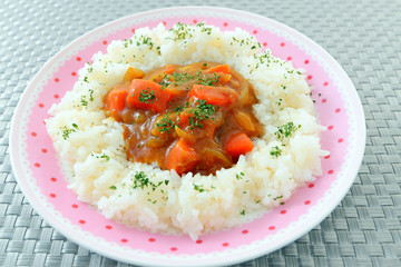 おいしそうなカレーライス