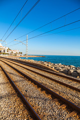 Fototapeta premium City of San Pol de Mar in Catalonia