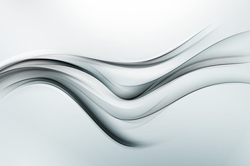 Modern Grey Silver Abstract Background © SidorArt