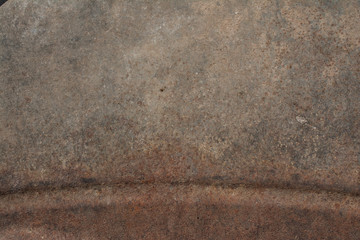 Rusty metal parts