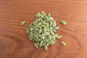 Roasted pumpkin kernels