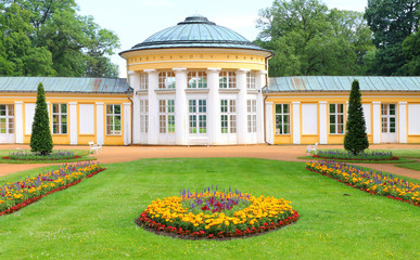 Marianske Lazne Spa, Ferdinand's Spring pavilion, Czech Republic, Central Europe