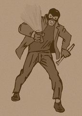 Burglar vintage