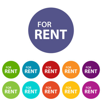 For rent flat icon