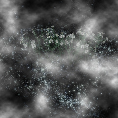 Mysterious daisies in a distant galaxy