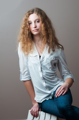 fashionable teenager