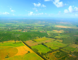 Fototapeta premium Sardinia countryside on a clear day