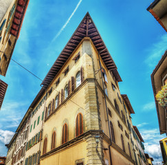 building seen from below in Florence