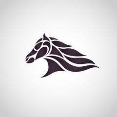 Horse symbol vector