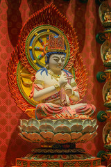 The Lord Buddha in Chinese Buddha Tooth Relic Temple, Singapore