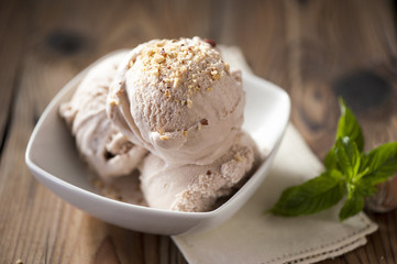 hazelnut ice cream