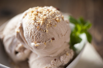 hazelnut ice cream