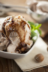 hazelnut ice cream