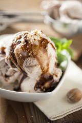hazelnut ice cream