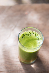 vegetable smoothie drink for health