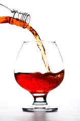 Pouring Cognac